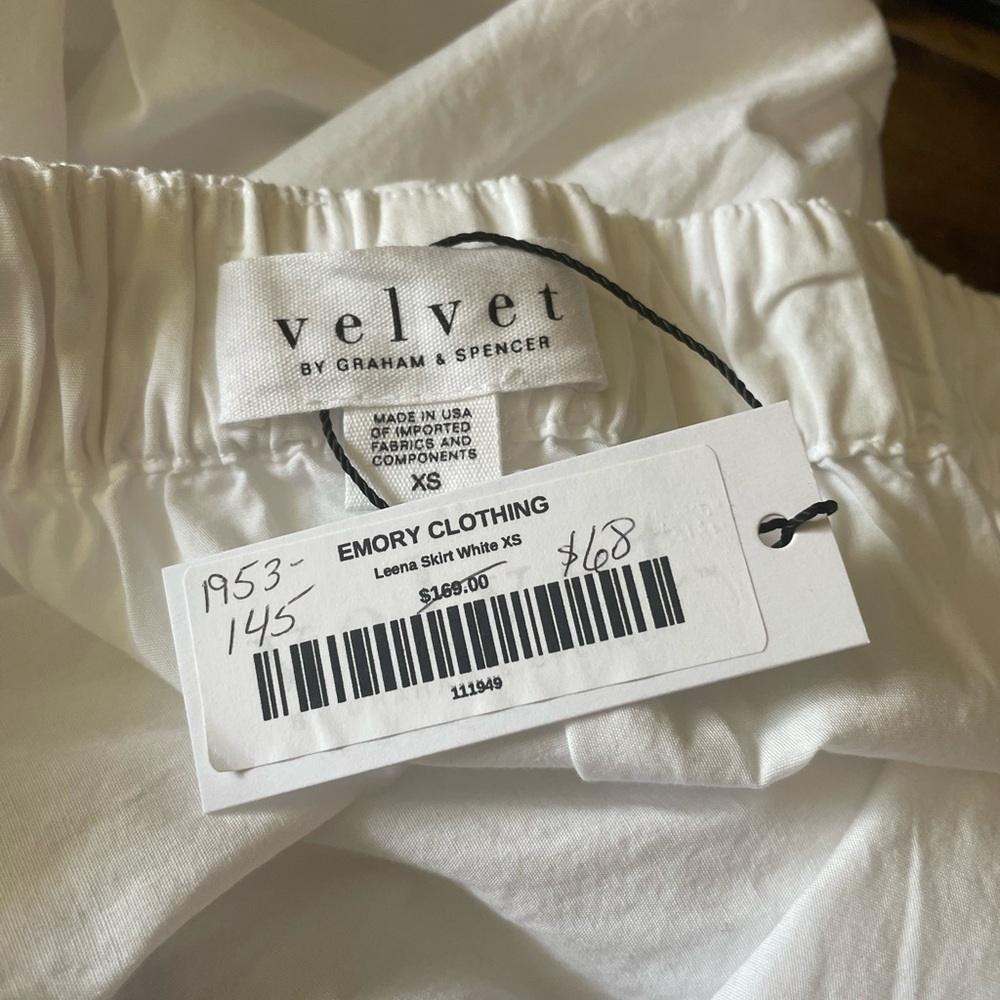 NWT Velvet by Graham & Spencer Leena skirt - Picture 7 of 9